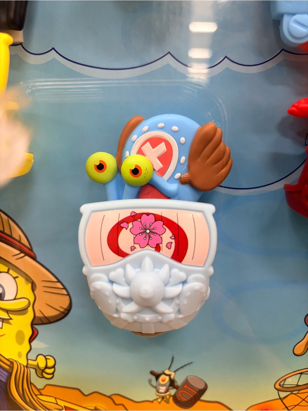 McDonald's Gary x Chopper Happy Meal Toy One Piece X Spongebob